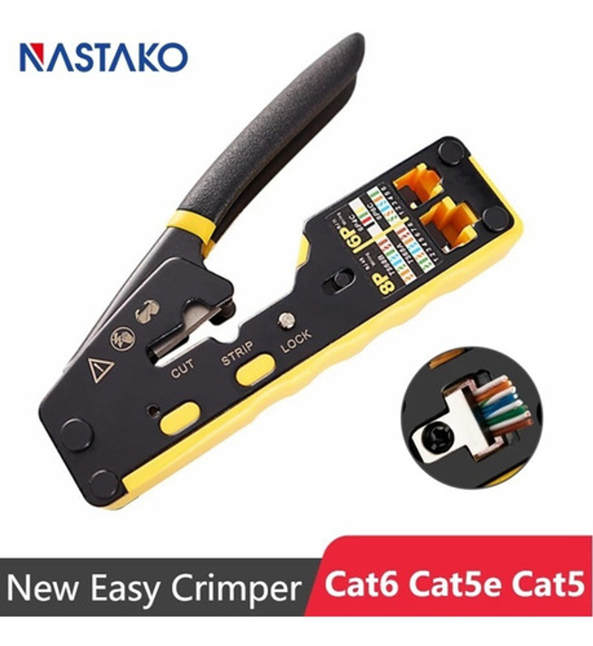 Modular Plug Crimper – Professional Tool