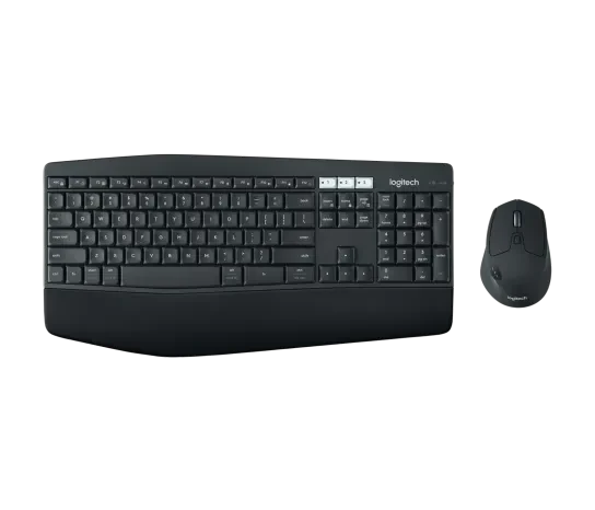Logitech MK850 Performance Wireless Keyboard & Mouse Combo – Multi-Device Bluetooth & 2.4GHz Keyboard and Mouse for PC, Laptop, Office & Home Use