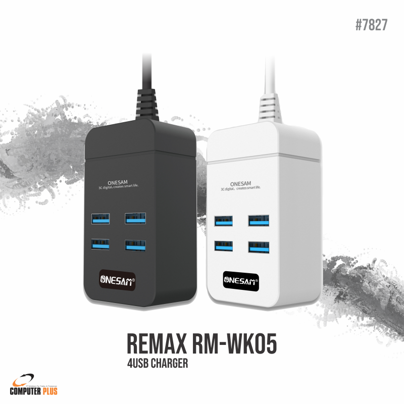 REMAX RM-WK05 4-Port USB Charger
