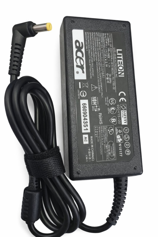 Acer 19V 2.15A Laptop Charger – 5.5×1.7mm AC Adapter