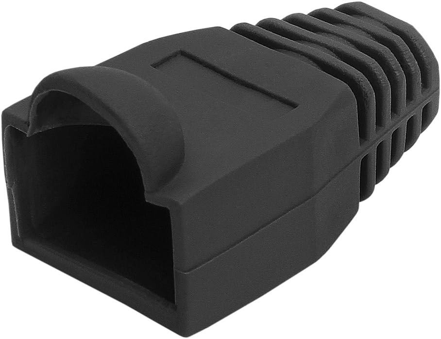 RJ45 CAT6 Protective Boot Cover – Strain Relief Connector Boot for Ethernet Network Cable