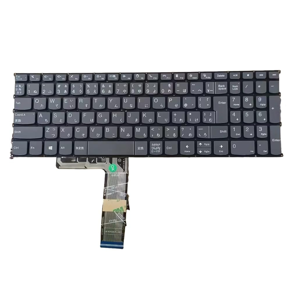 Lenovo V15 G2 ITL Laptop Keyboard – 6-Row Non-Backlit Keyboard with Numeric Keypad