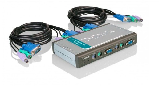 4-Port PS/2 KVM Switch