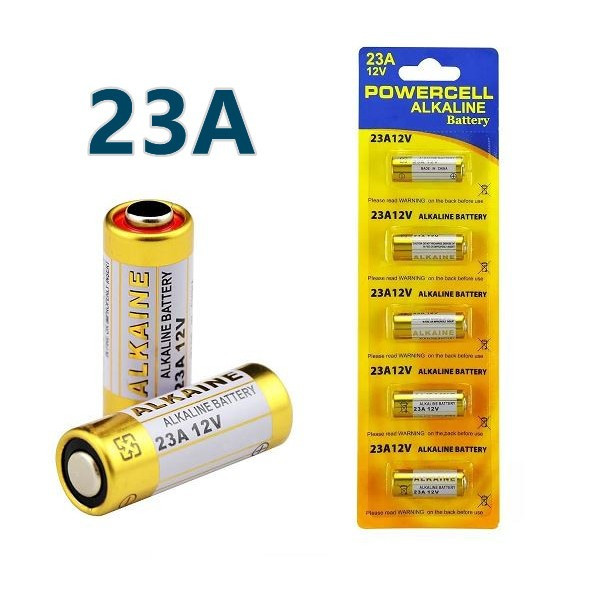 Power Cell Alkaline Battery 23A 12V