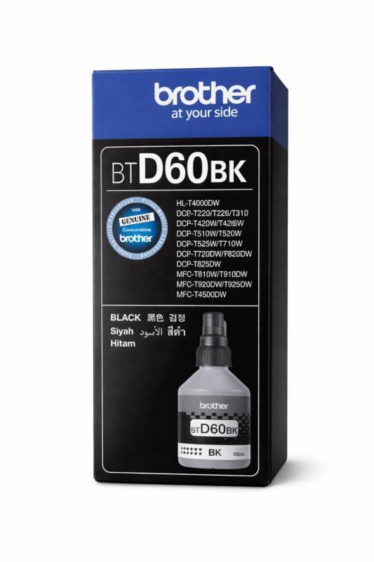 Brother BTD60BK Black Ink Bottle