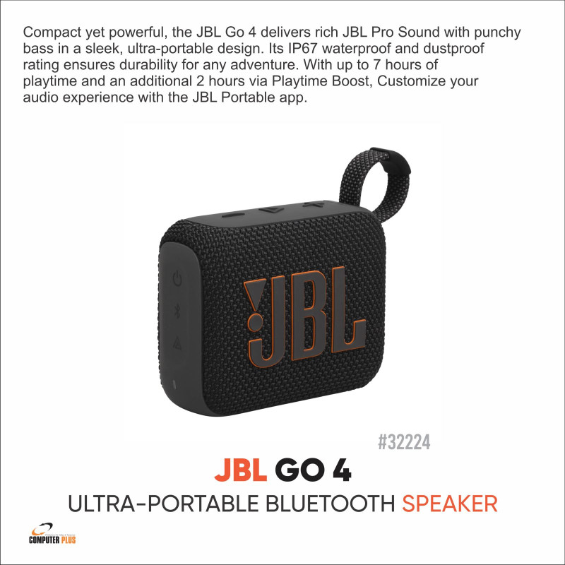 JBL Go-4 Portable Speaker