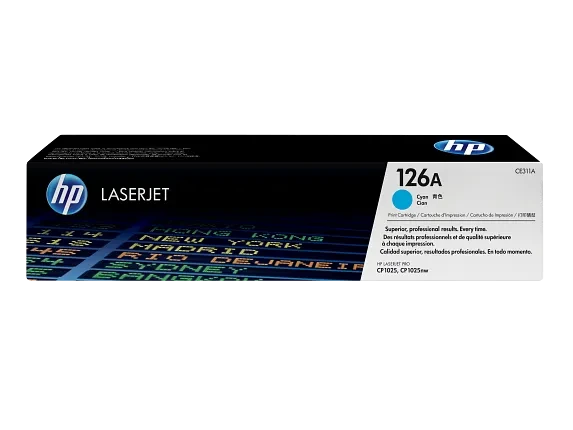 HP 126A Cyan Original Toner Cartridge