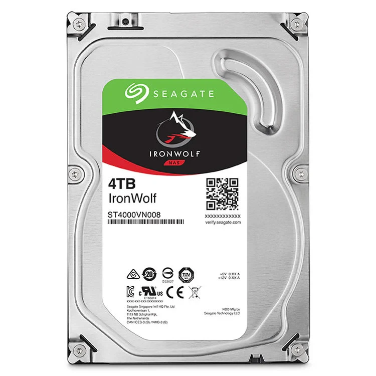 SEAGATE 4TB 3.5-IRONWOLF HDD