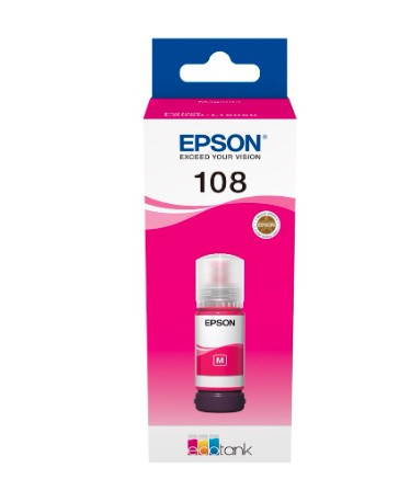 Epson 108 Magenta Ink Bottle