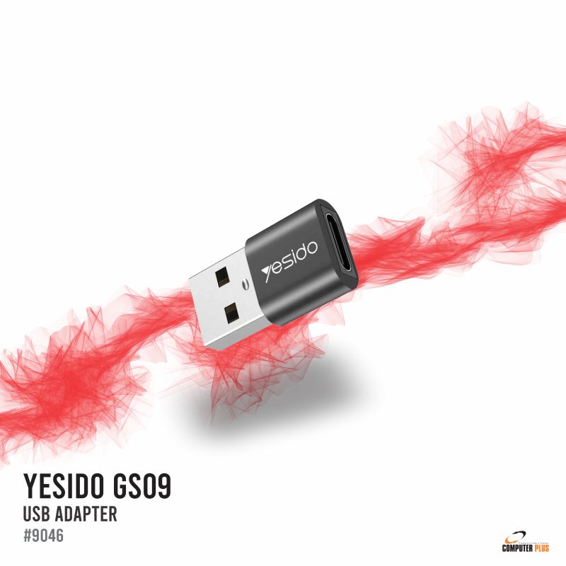 YESIDO GS09 USB Adapter – Universal USB Connector for Charging & Data Transfer
