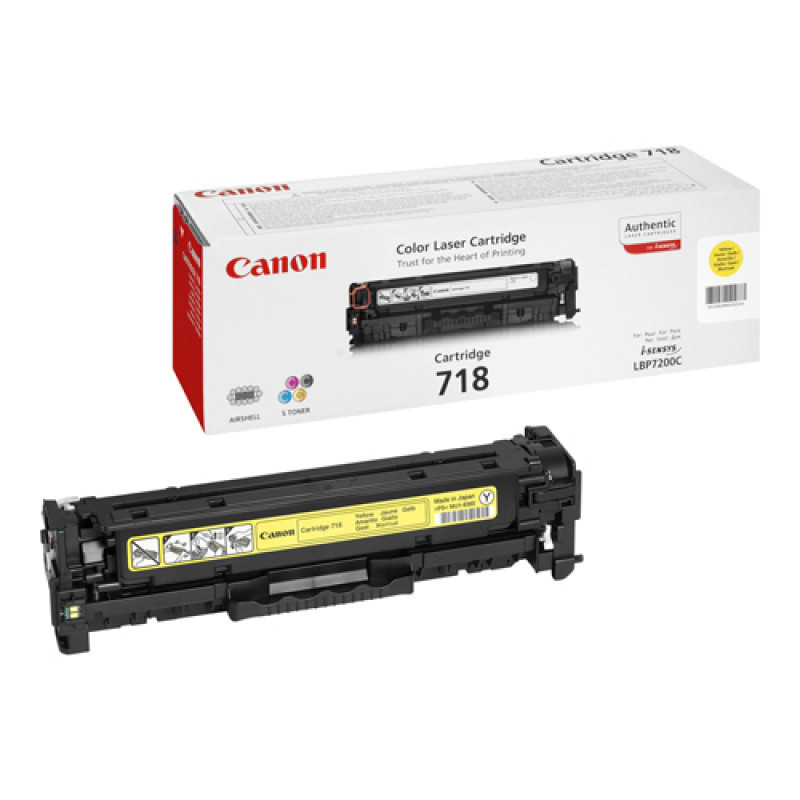 Canon EP‑729 Yellow Toner Cartridge