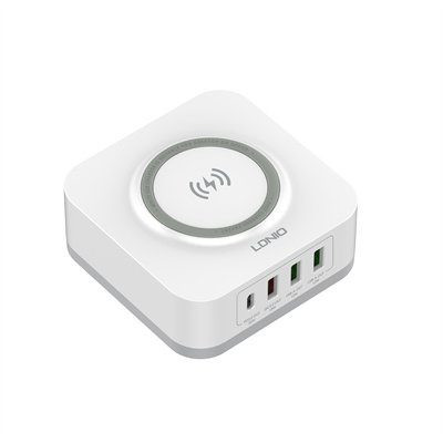 LDNIO AW004 Dual‑Wire USB Charger – Fast Charging Wall Adapter