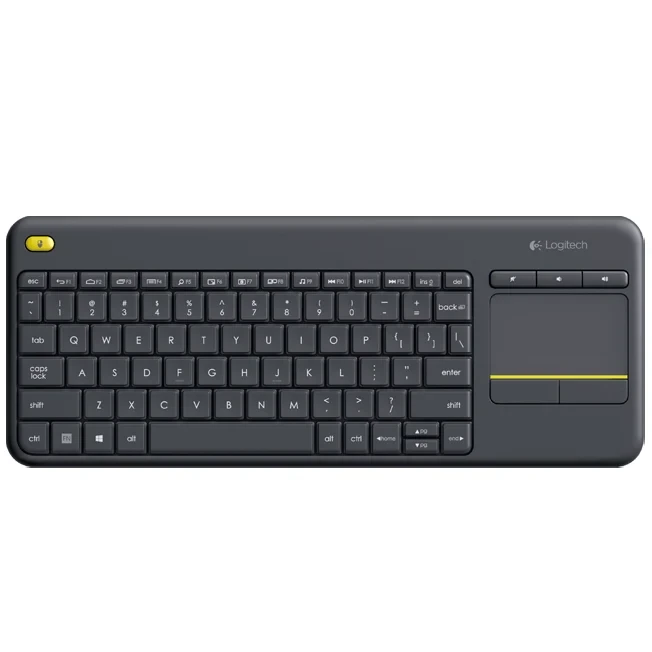Logitech K400 Plus Wireless Touch Keyboard with Built-In Touchpad – 2.4GHz Wireless Keyboard for PC, Laptop, Smart TV & Media Center