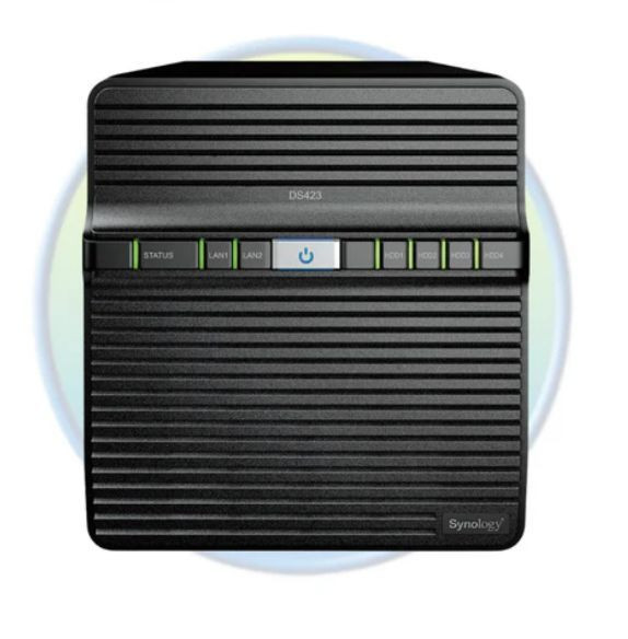 Synology DiskStation DS423 4-Bay Network Attached Storage (NAS)