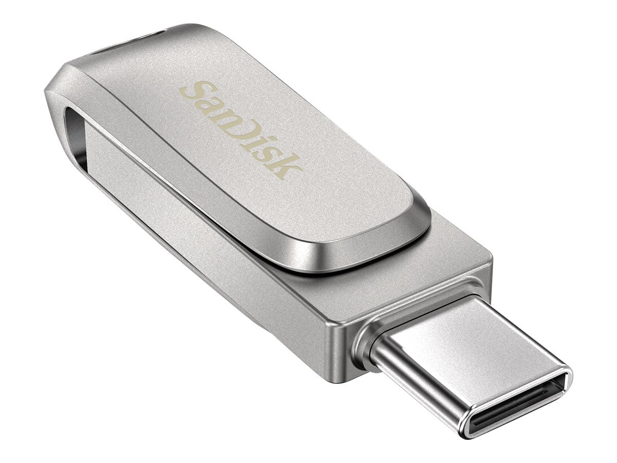 SanDisk Ultra Dual Drive Luxe 128GB USB Type-C & USB-A Flash Drive