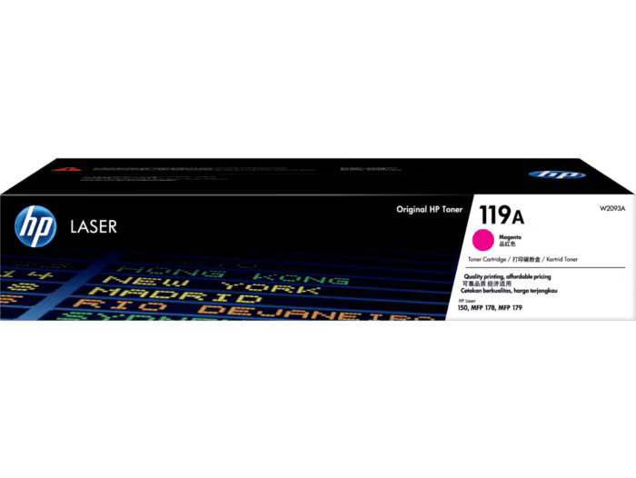 HP 119A (W2093A) Magenta Laser Toner Cartridge