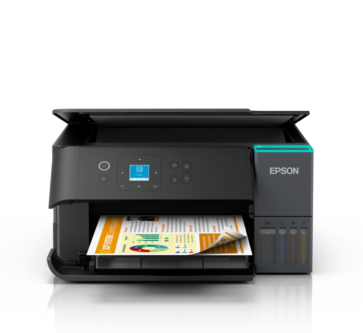 Epson EcoTank L4360 A4 Wi-Fi All-in-One (Print,Scan,Copy) Ink Tank Printer with Auto-Duplex