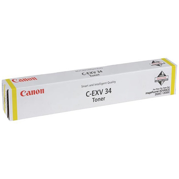 Canon C-EXV34 Yellow Toner Cartridge