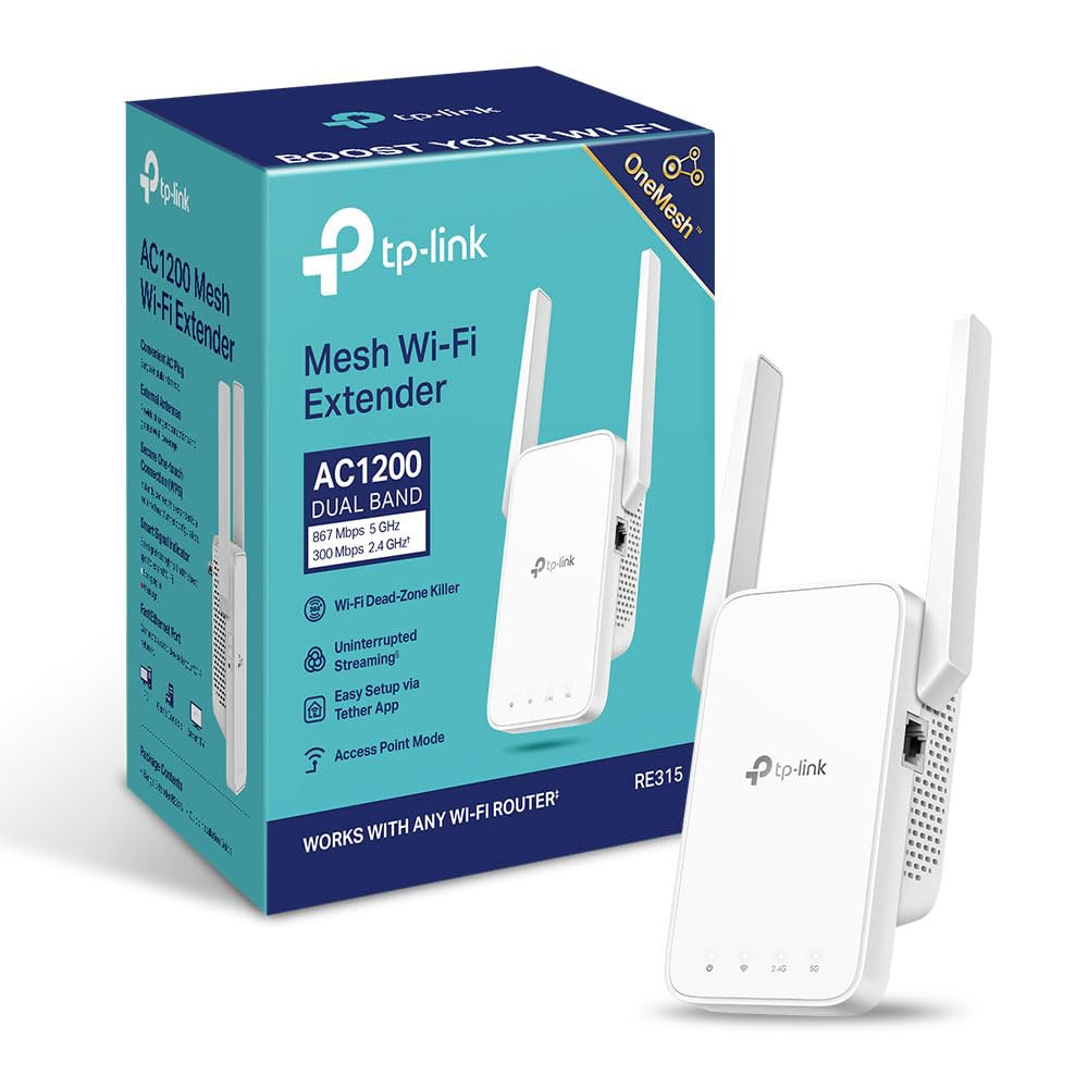 TP‑Link RE315 Mesh WiFi Range Extender