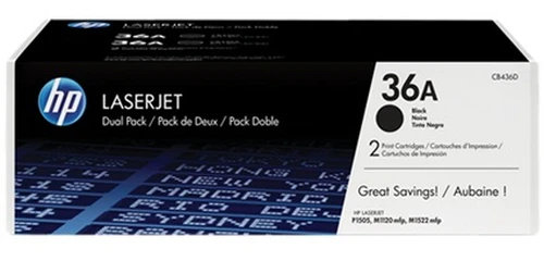 HP 36A Black LaserJet Toner Cartridge