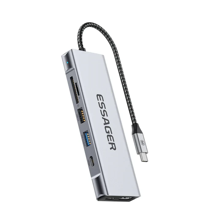 Essager 8-in-1  USB-C HUB
