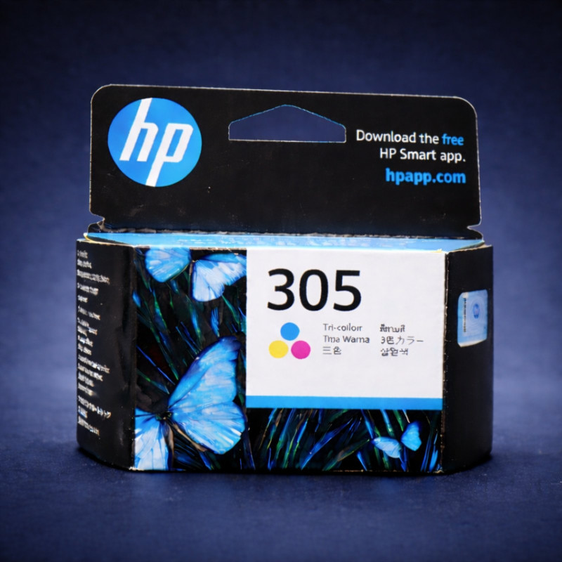 HP 305 Tri-Color Ink Cartridge