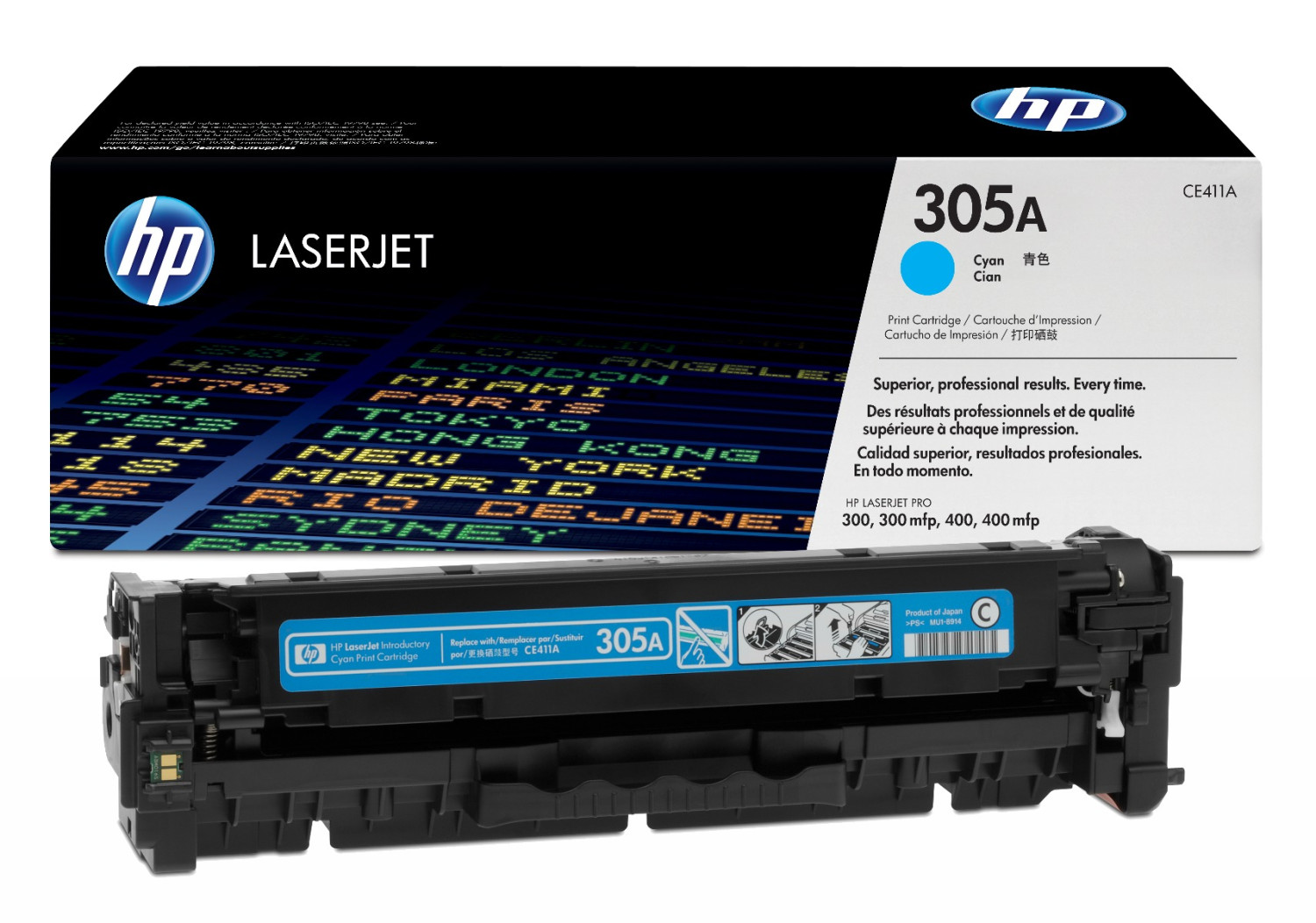 HP 305A Cyan Toner Cartridge