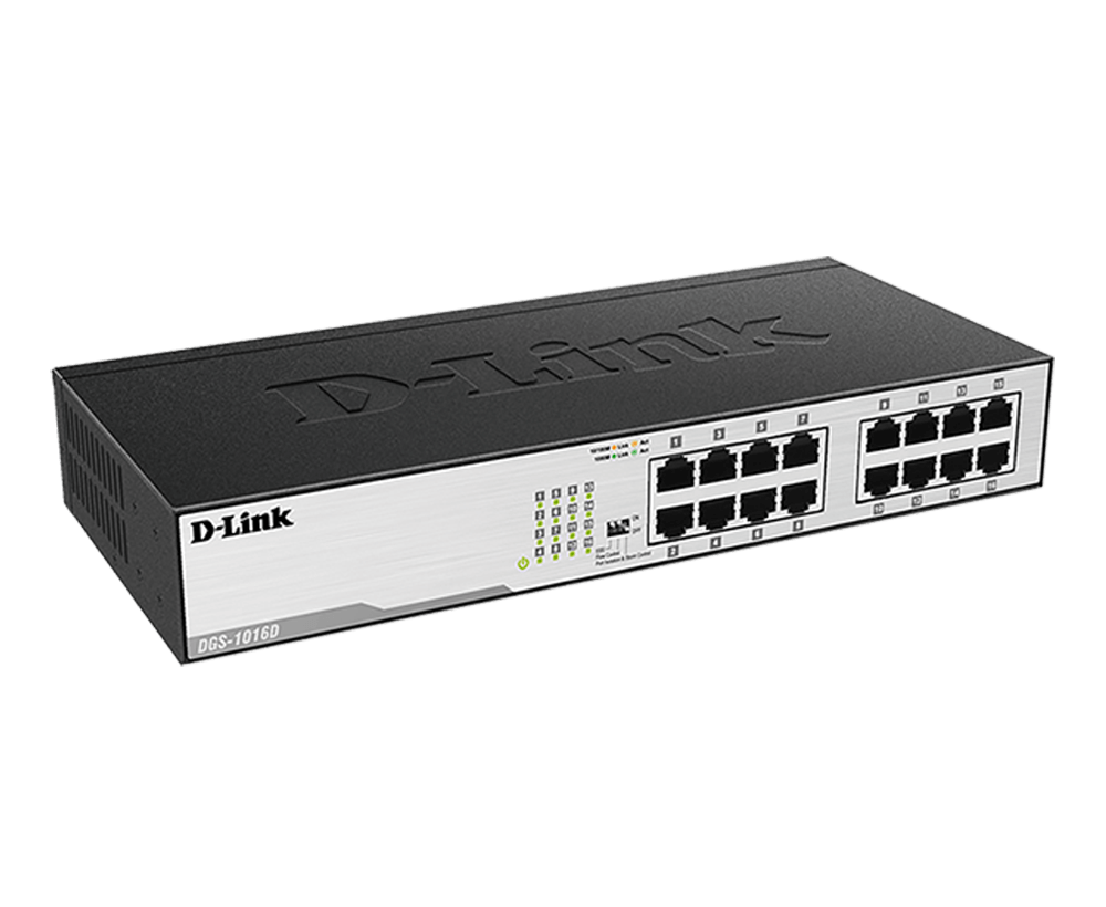 D-Link DGS-F1016 — 16-Port Gigabit Switch