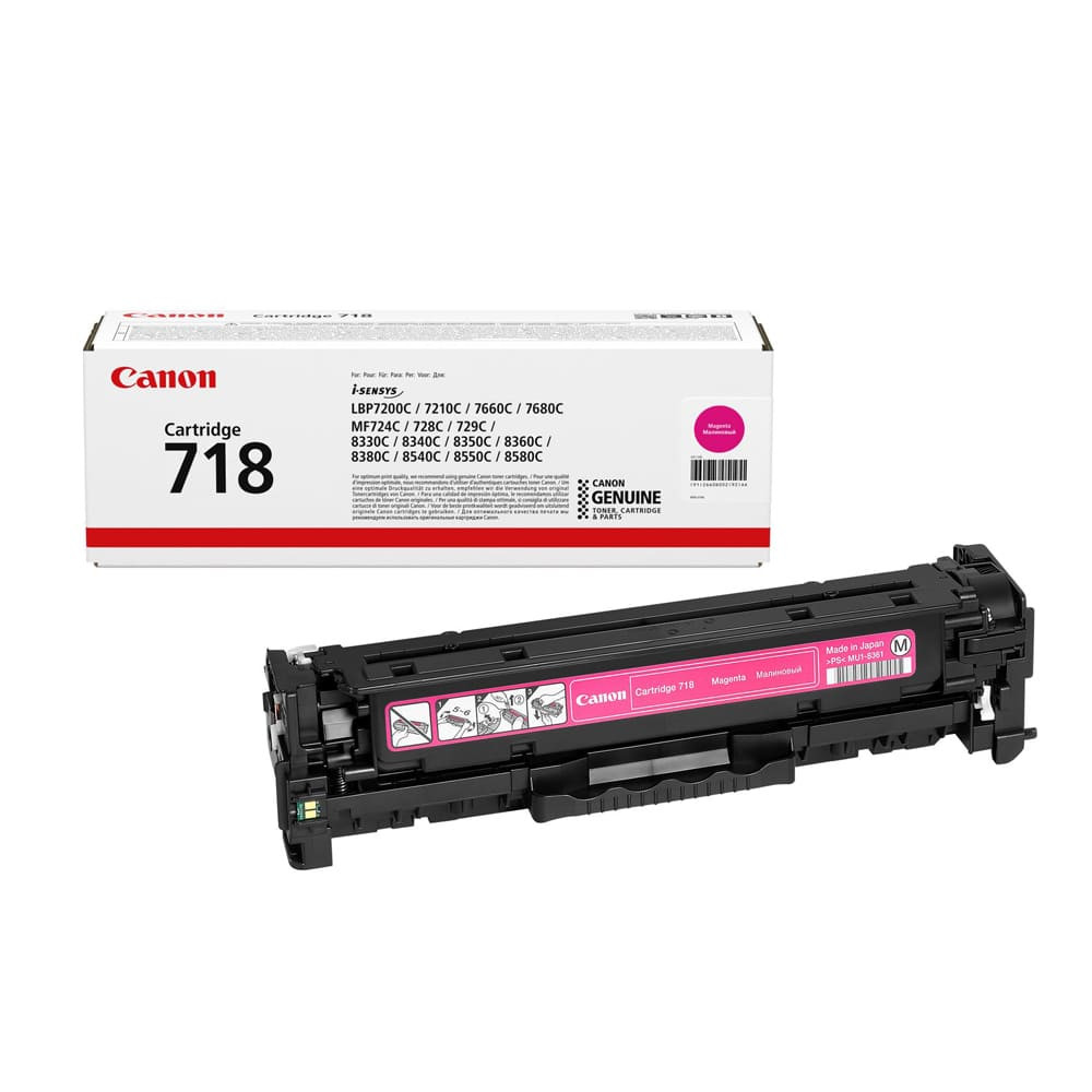 Canon 718 Magenta Toner Cartridge