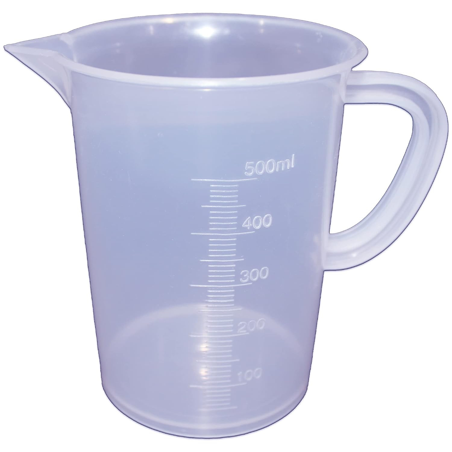 Plastic Measuring Cup 500ml – Graduated Measuring Cup for Cooking, Baking & Liquid Measurement