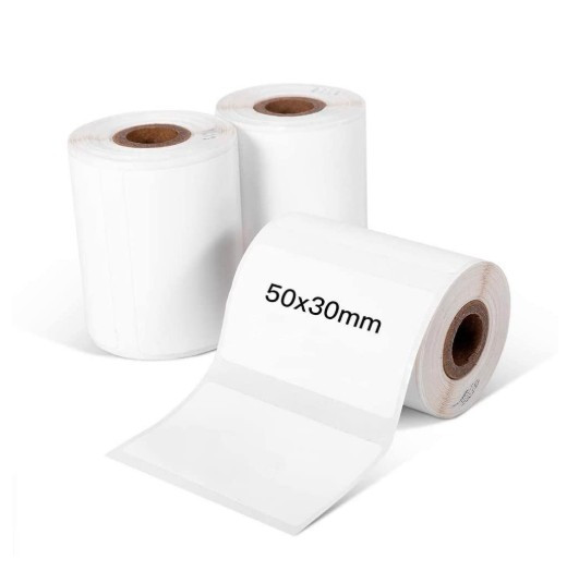 50×30 mm  THERMAL LABLE BARCODE STICKER