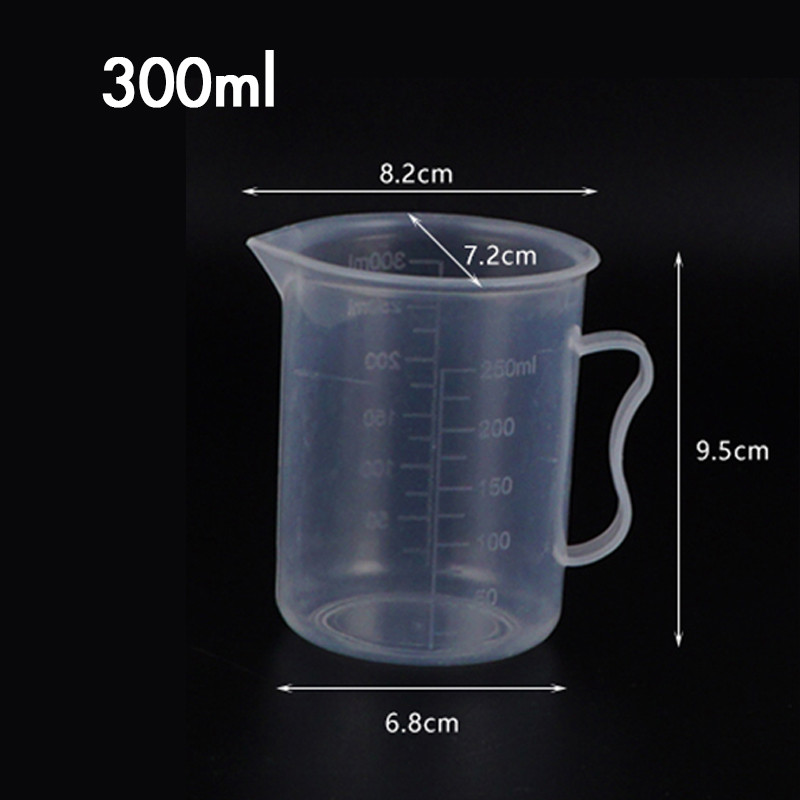 Plastic Measuring Cup 300ml – Graduated Measuring Cup for Cooking, Baking & Liquid Measurement