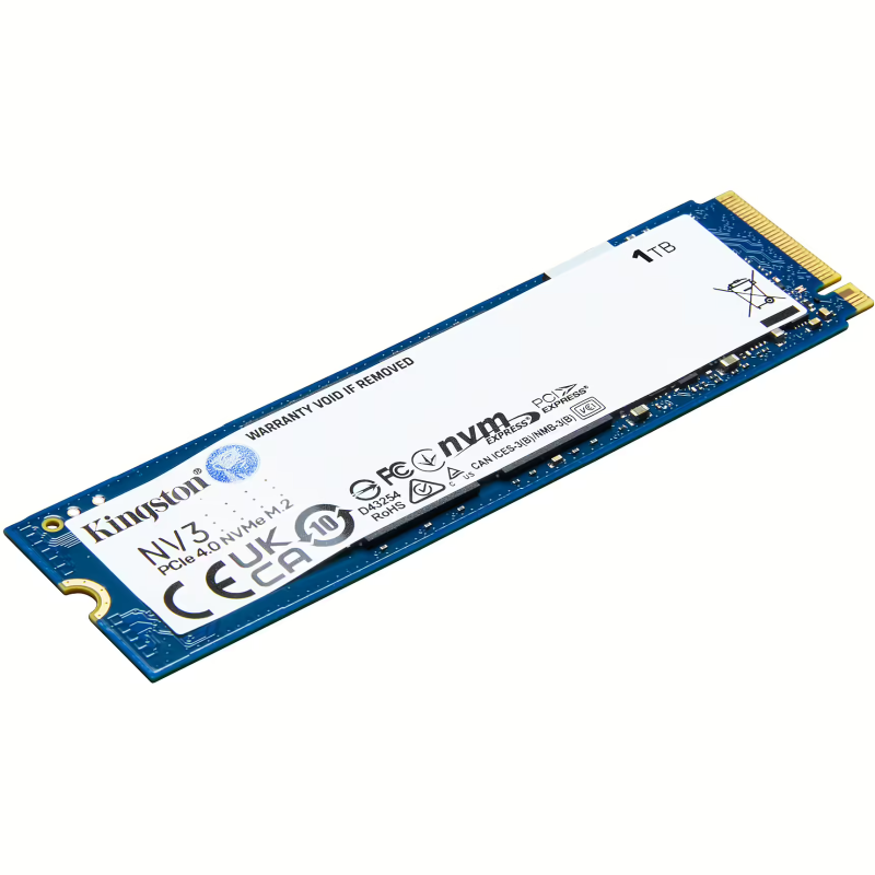 KINGSTON 1TB M.2 NV3 PCIE 4.0 M.2 NVME SSD