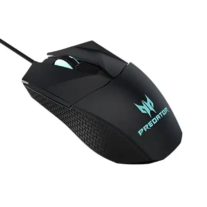 Acer Predator Cestus 300 Gaming Mouse – Black, Wired USB Optical Gaming Mouse with 5-Button Design & Adjustable DP