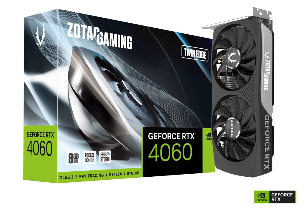 ZOTAC Gaming GeForce RTX 4060 8GB Twin Edge OC – High-Performance Gaming Graphics Card