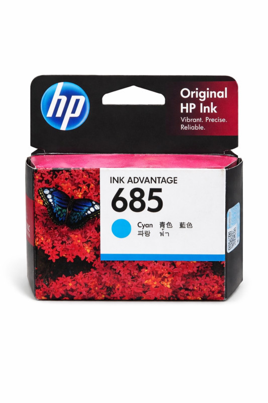 HP 685 Cyan Ink Cartridge