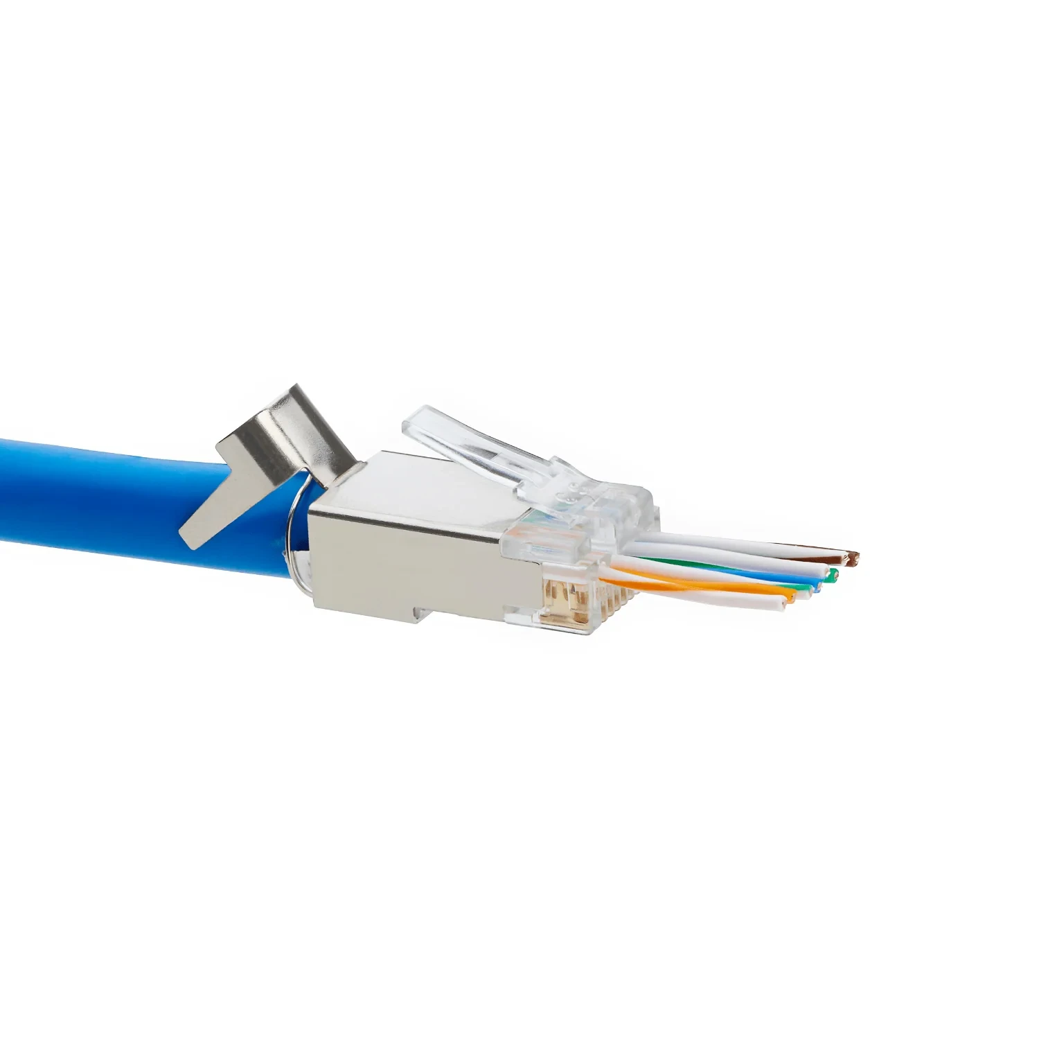 RJ45 Shielded Connector (Cat-6)