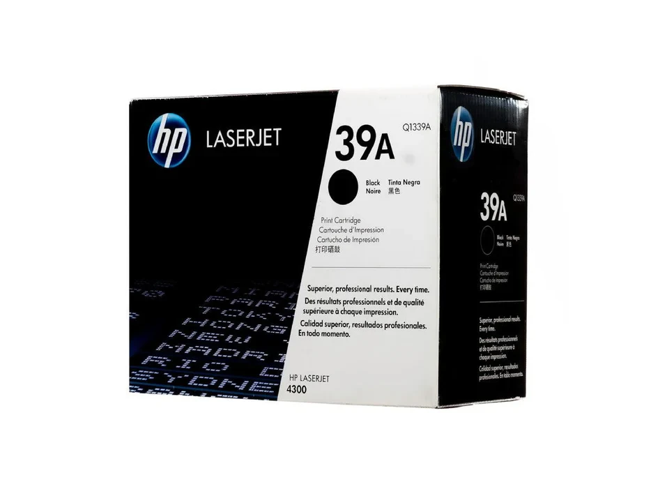 HP 39A Black LaserJet Toner Cartridge