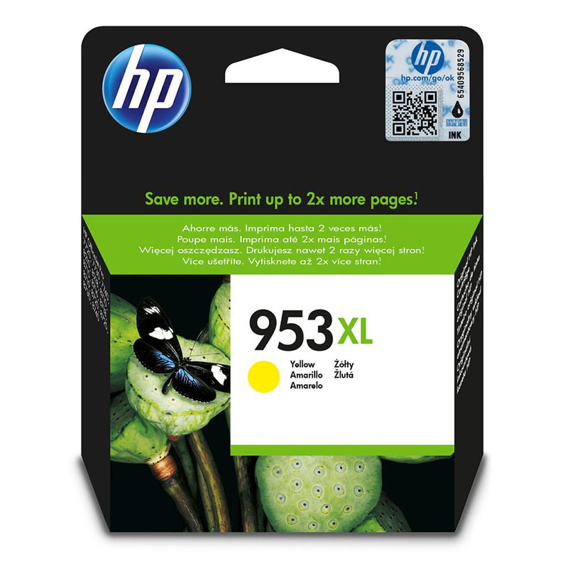HP 953XL High Yield Yellow Original Ink Cartridge