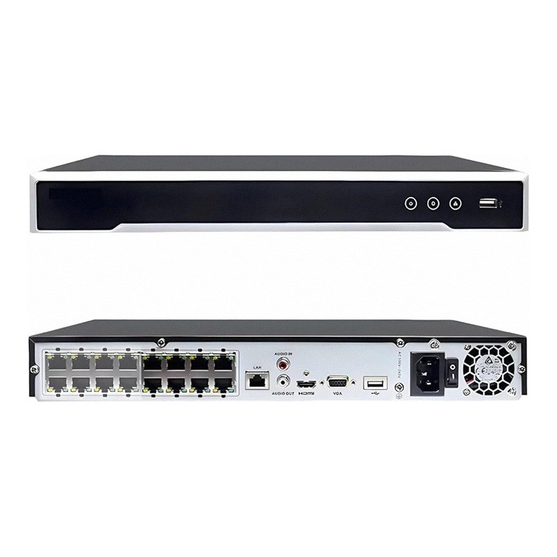 Hikvision DS-7616NI-Q2/16P – 16-Channel 1U 16 PoE 4K NVR