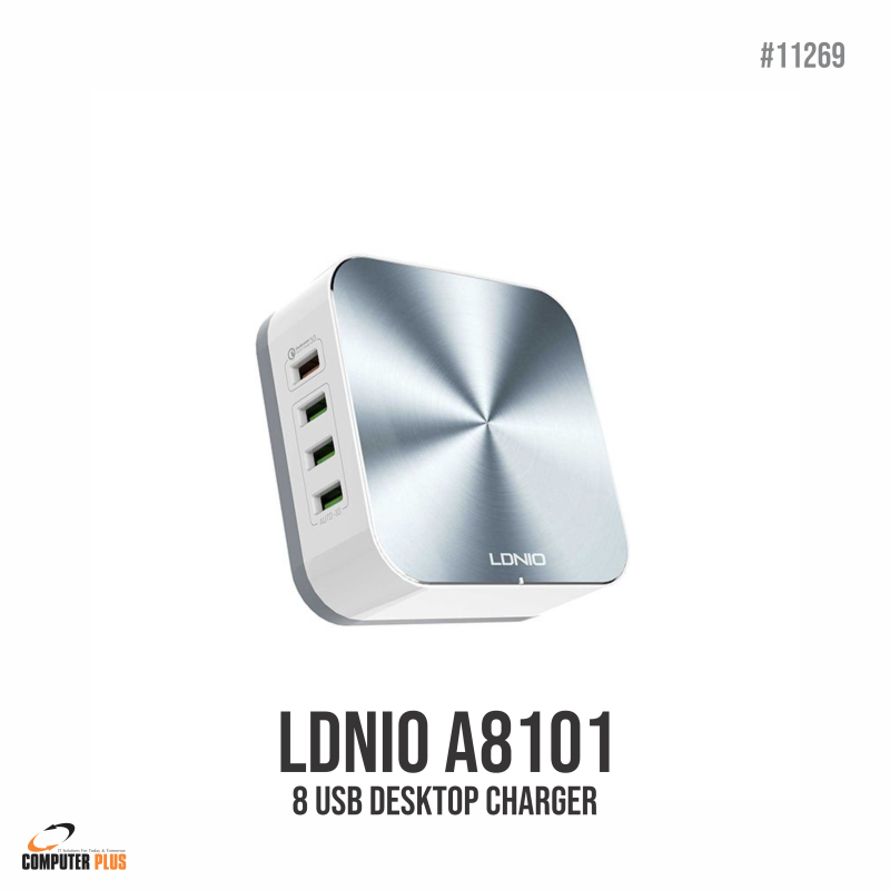 LDNIO A8101 8-Port USB Desktop Charger