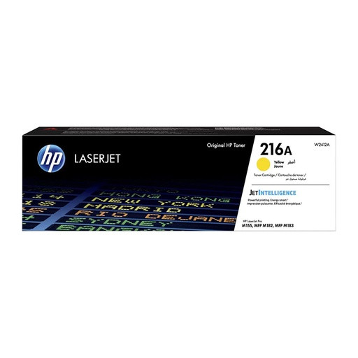 HP 216A Yellow Toner Cartridge W2412A