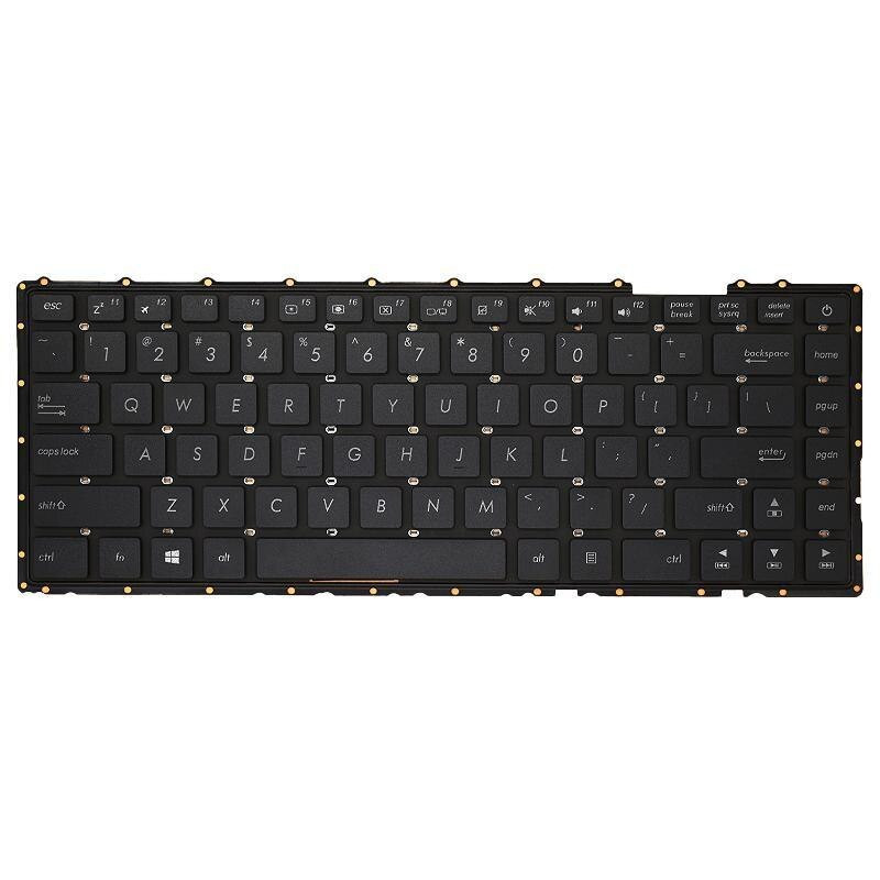 ASUS X442 Laptop Keyboard – Black US QWERTY Keyboard with Numeric Keypad