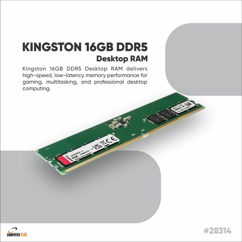 Kingston DDR5 16GB 5600MHz UDIMM
