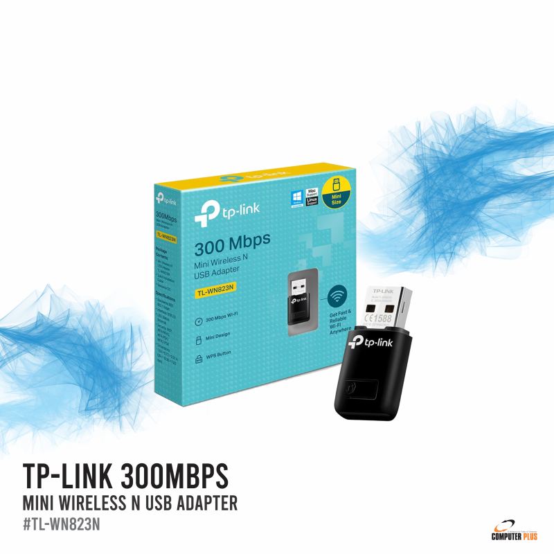 TP-Link TL-WN823N 300Mbps Mini Wireless N USB Adapter