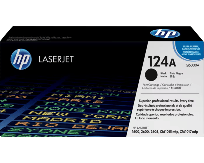 HP 124A (W1214A) Black LaserJet Toner Cartridge