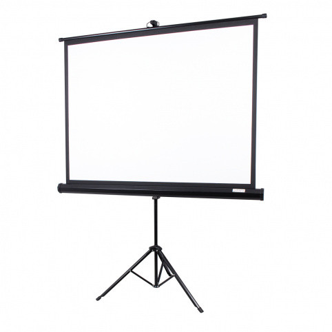 Tripod Projection Screen 60” x 60” – Portable Manual Projector Screen