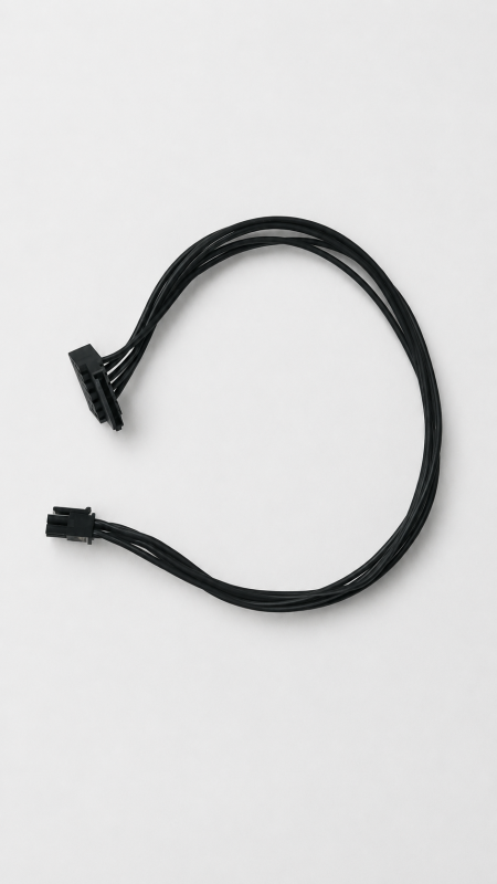 6-Pin Mini (Female) to SATA 15-Pin (Female) Power Adapter Cable (Dell)